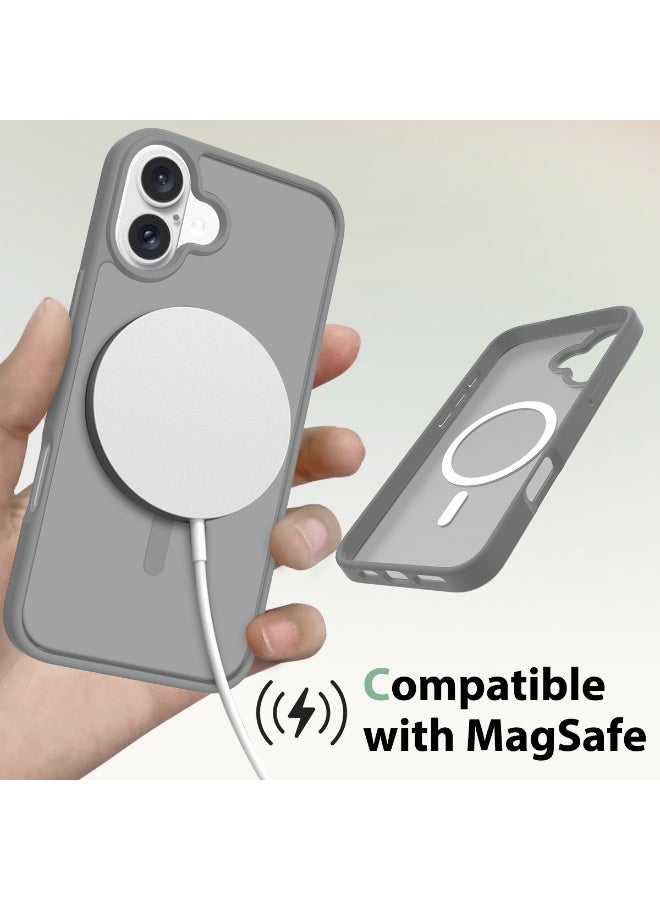 iPhone 16 Plus Skin Feeling Case With MagSafe - Dark Grey - Image 2